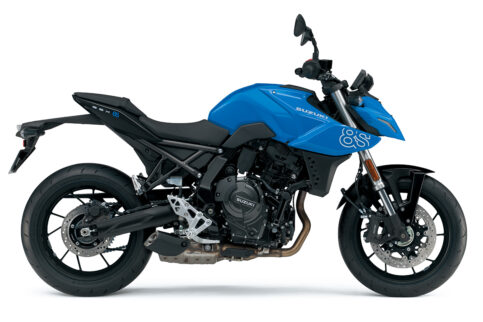 MVM Motoren - GSX800 - Glass Sparkle Black : Pearl Cosmic Blue