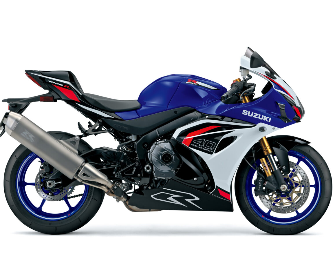 gsx r1000r Pearl Vigor Blue Pearl Tech White MVM Motoren