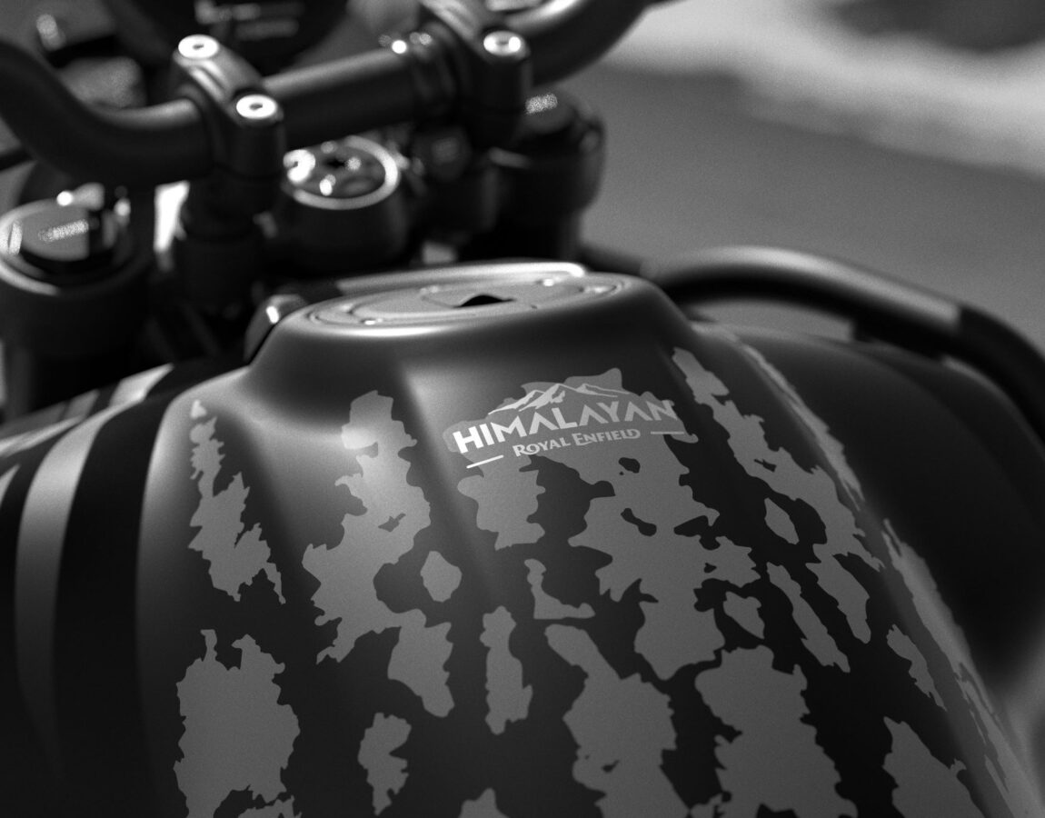 Himalayan 450 Mana Black Tank MVM Motoren