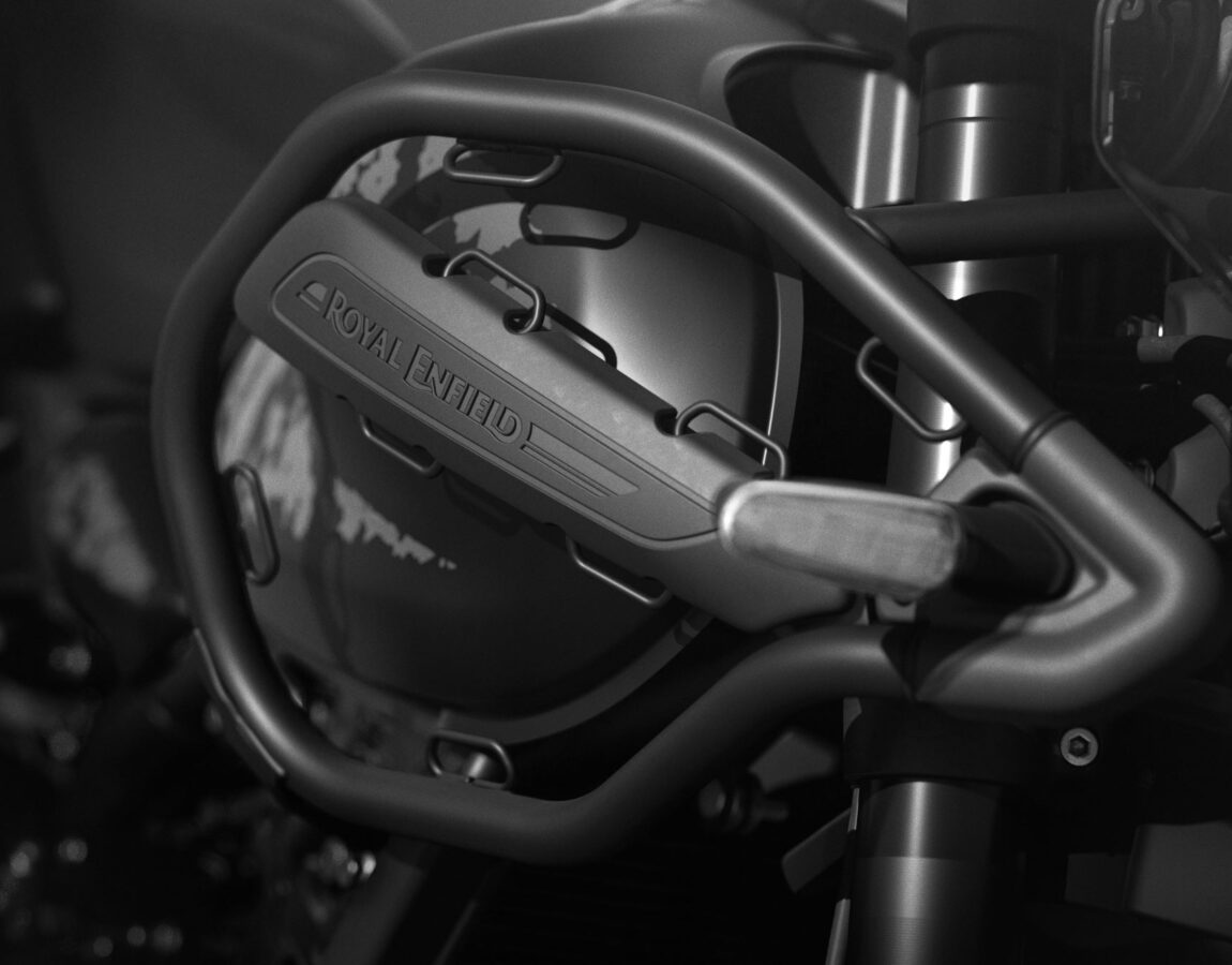 Himalayan 450 Mana Black Tank bars MVM Motoren