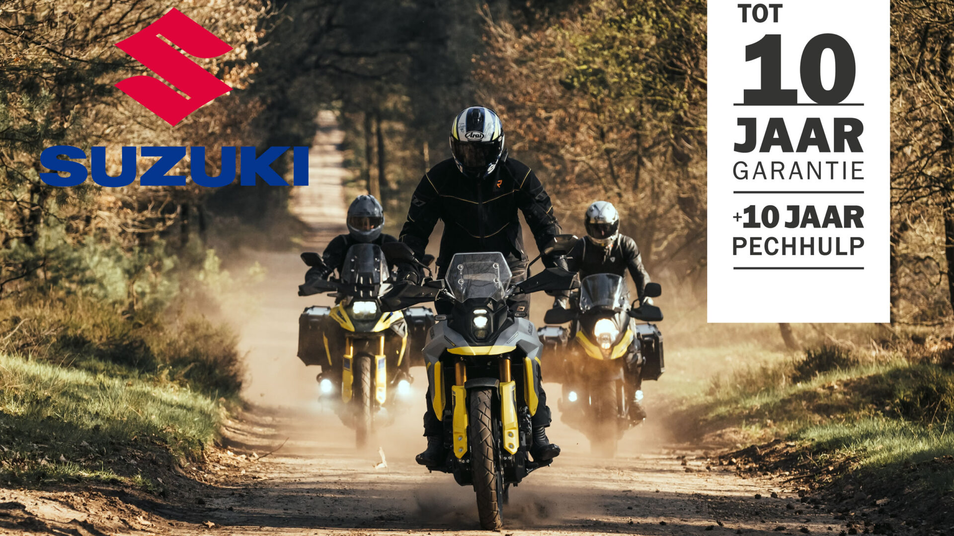 10 jaar garantie op alle Suzuki-producten